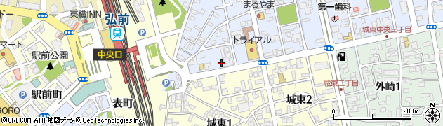 株式会社弘前自動車センター周辺の地図
