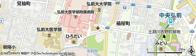 青森県弘前市相良町周辺の地図