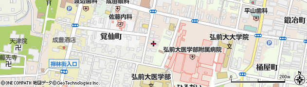 米沢マンション周辺の地図