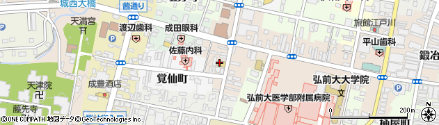 青森県弘前市本町20周辺の地図