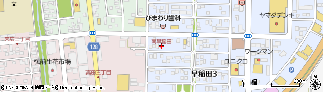 南早稲田周辺の地図