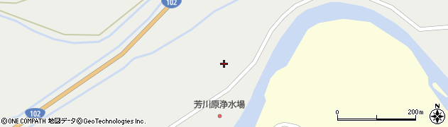 青森県十和田市三本木下川原155周辺の地図