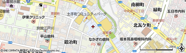 金正堂本店周辺の地図