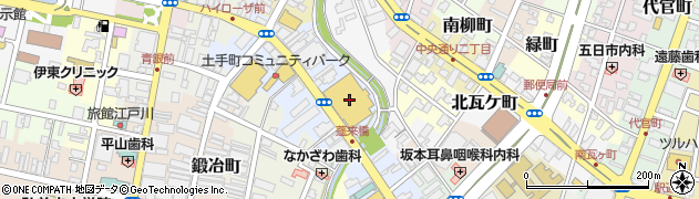 株式会社弘前ドライクリーニング工場　中三店周辺の地図