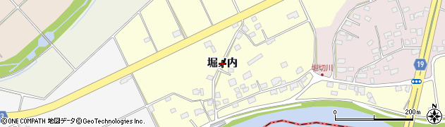 青森県おいらせ町（上北郡）堀ノ内周辺の地図