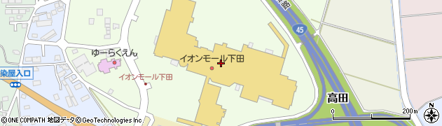 東北ダイケン　イオンモール下田店周辺の地図