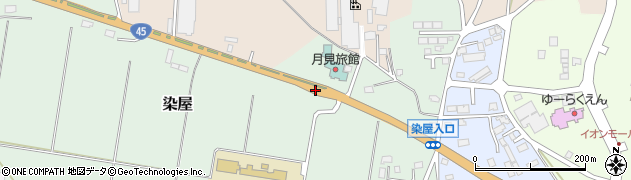 東下田周辺の地図
