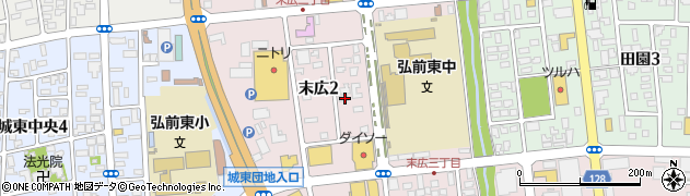 有限会社津軽工芸舎周辺の地図