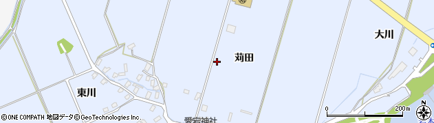 青森県弘前市真土周辺の地図