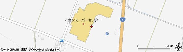 築地銀だこ イオンスーパーセンター十和田店周辺の地図