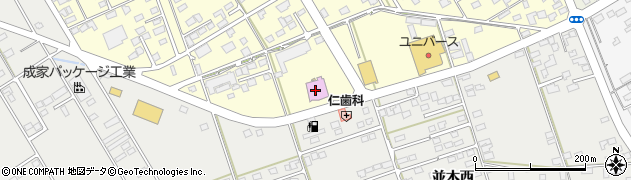 北大・十和田りらっくす館　事務所周辺の地図