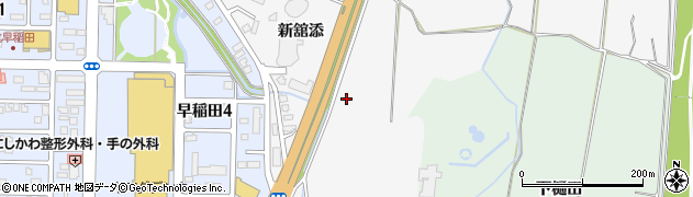 青森県弘前市福村（新舘添）周辺の地図