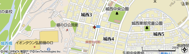 青山便利サービス　城西店周辺の地図
