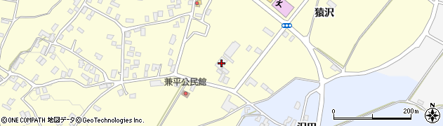 青森県弘前市兼平猿沢24周辺の地図