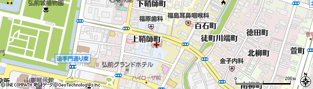 株式会社ＡＴＶ青森テレビ　弘前支社周辺の地図