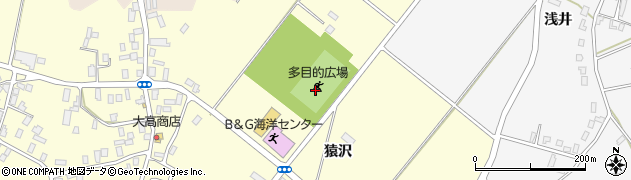 青森県弘前市兼平猿沢周辺の地図