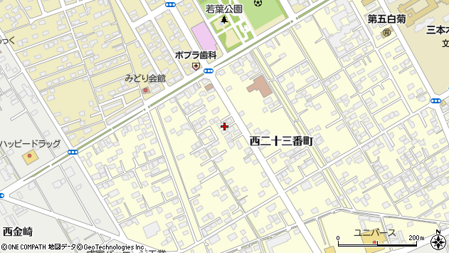 〒034-0089 青森県十和田市西二十三番町の地図