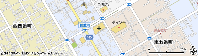 パワーズＵ十和田店周辺の地図