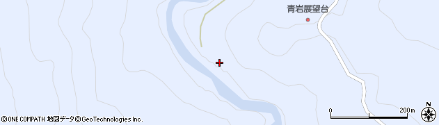 赤石川周辺の地図
