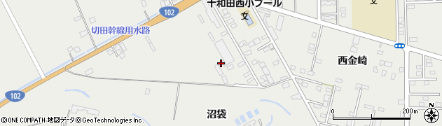 青森県十和田市赤沼沼袋174周辺の地図