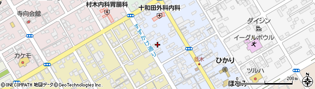 小田島洋子化粧品店周辺の地図