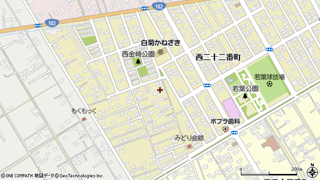 〒034-0094 青森県十和田市西二十二番町の地図