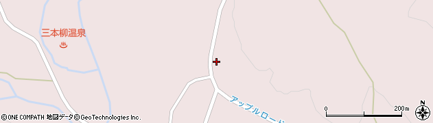 青森県弘前市百沢三本柳146周辺の地図