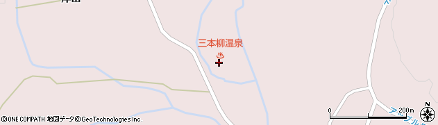 三本柳温泉旅館周辺の地図