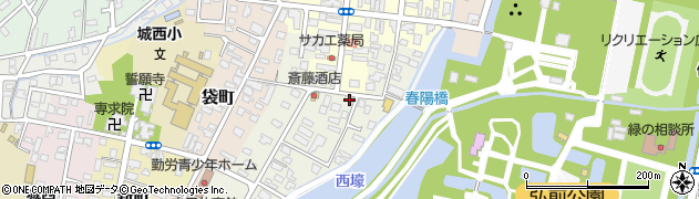 青森県弘前市五十石町53周辺の地図