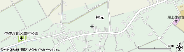 青森県平川市中佐渡（村元）周辺の地図