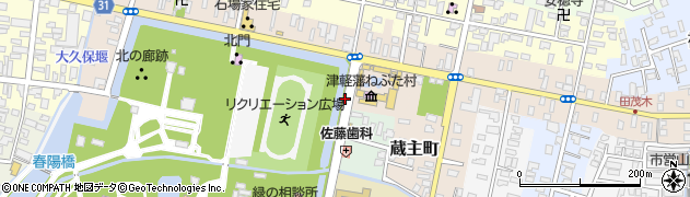 津軽藩ねぷた村周辺の地図