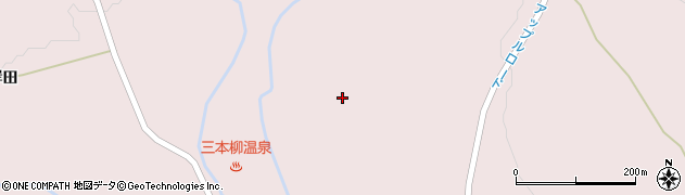 青森県弘前市百沢（大平野）周辺の地図