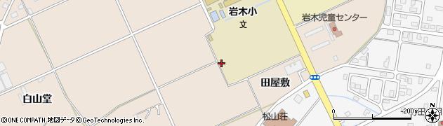 青森県弘前市五代（前田）周辺の地図