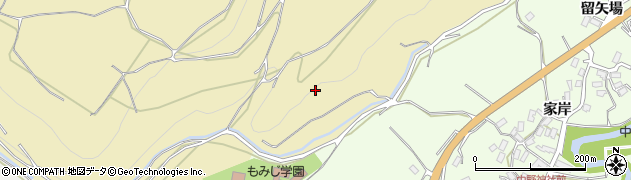 青森県黒石市温湯（蛾堤澤）周辺の地図