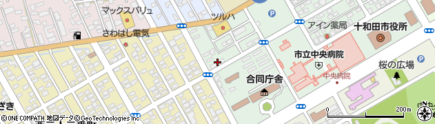 県公舎周辺の地図