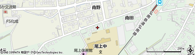 青森県平川市中佐渡南田47周辺の地図