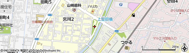 宮川第四児童公園周辺の地図