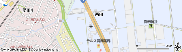 ａｐｏｌｌｏｓｔａｔｉｏｎ弘前バイパスＳＳ周辺の地図