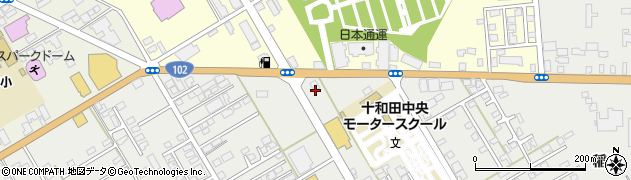 有限会社十和田浄化槽センター周辺の地図
