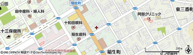 株式会社まるやま東北　十和田店周辺の地図
