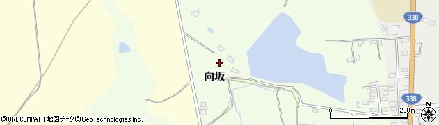 青森県おいらせ町（上北郡）向坂周辺の地図
