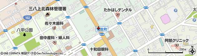 官庁街道り周辺の地図
