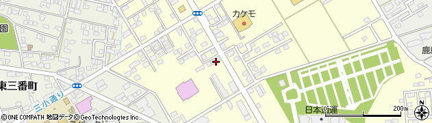 青森県十和田市東十三番町周辺の地図