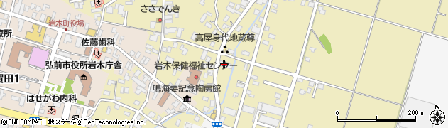 青森県弘前市高屋安田576周辺の地図