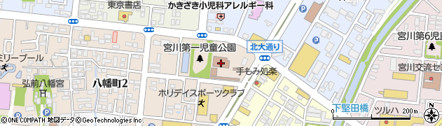 弘前警察署ヤングテレホンコーナー少年相談周辺の地図