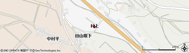 青森県黒石市花巻（村上）周辺の地図