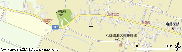 青森県平川市八幡崎（宮本）周辺の地図