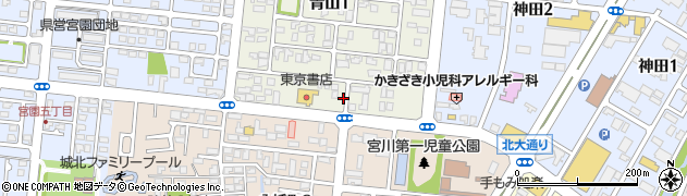 熊っこラーメン 青山本店周辺の地図