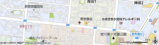 株式会社今野商事　青山店周辺の地図
