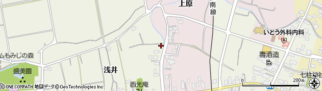 青森県平川市猿賀浅井102周辺の地図